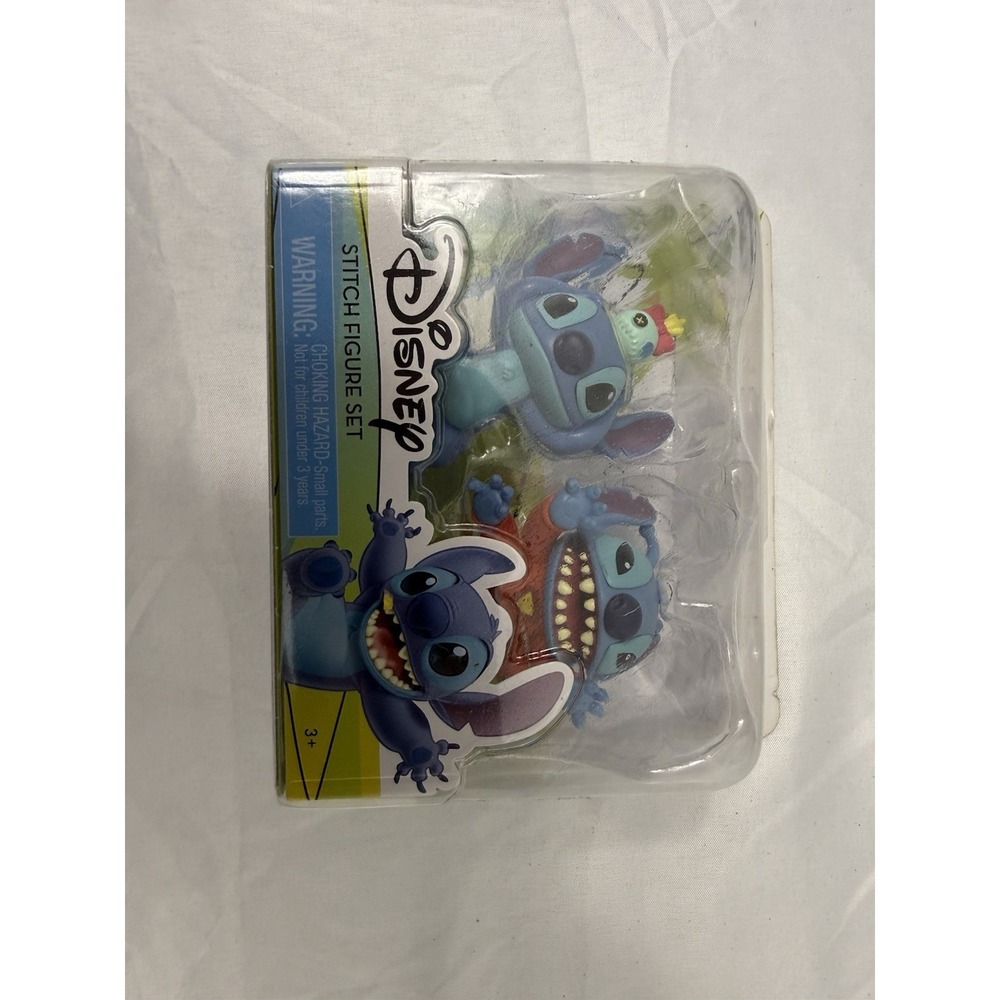 Rare Disney Lilo & Stitch Stitch & Scrump Figure Set, Blue, Boxed, Age 3+